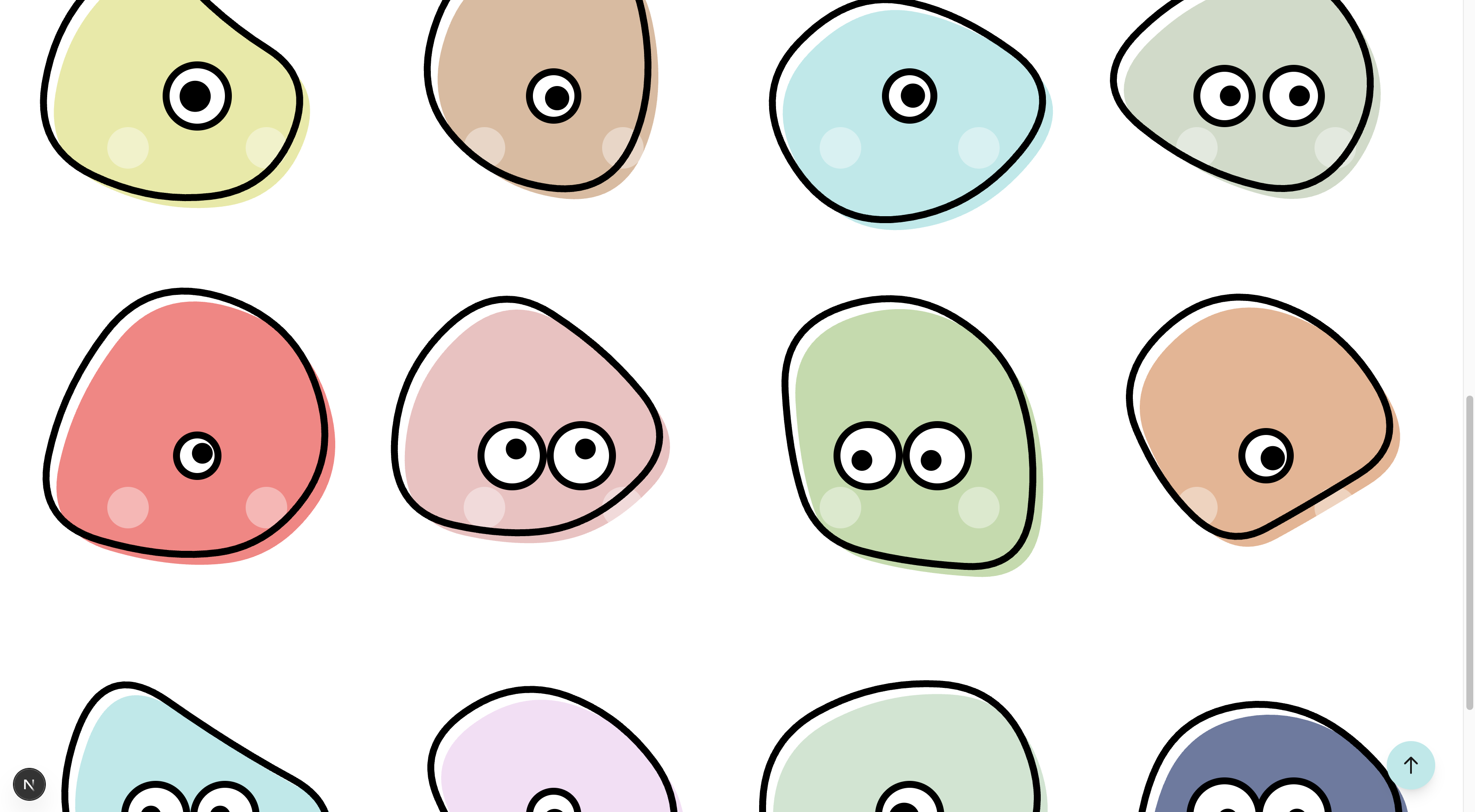 Blobby - random character art